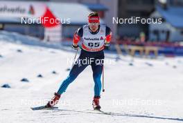 20.12.2014, Davos, Switzerland (SUI): Maxim Vylegzhanin (RUS), Fischer, Swix, Alpina, Rottefella, Adidas - FIS world cup cross-country, 15km men, Davos (SUI). www.nordicfocus.com. © Laiho/NordicFocus. Every downloaded picture is fee-liable.