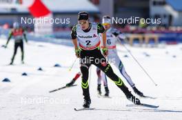 20.12.2014, Davos, Switzerland (SUI): Clement Parisse (FRA) - FIS world cup cross-country, 15km men, Davos (SUI). www.nordicfocus.com. © Laiho/NordicFocus. Every downloaded picture is fee-liable.