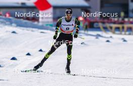 20.12.2014, Davos, Switzerland (SUI): Mathias Wibault (FRA), One Way - FIS world cup cross-country, 15km men, Davos (SUI). www.nordicfocus.com. © Laiho/NordicFocus. Every downloaded picture is fee-liable.