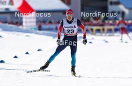 20.12.2014, Davos, Switzerland (SUI): Sergey Turyshev (RUS), Fischer, Swix, Rottefella, Adidas - FIS world cup cross-country, 15km men, Davos (SUI). www.nordicfocus.com. © Laiho/NordicFocus. Every downloaded picture is fee-liable.