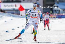 20.12.2014, Davos, Switzerland (SUI): Anton Lindblad (SWE), Madshus, Alpina, Rottefella - FIS world cup cross-country, 15km men, Davos (SUI). www.nordicfocus.com. © Laiho/NordicFocus. Every downloaded picture is fee-liable.