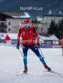 19.12.2014, Davos, Switzerland (SUI): Alexander Legkov (RUS), Rossignol, Swix, Rottefella, Adidas - FIS world cup cross-country, training, Davos (SUI). www.nordicfocus.com. © Laiho/NordicFocus. Every downloaded picture is fee-liable.