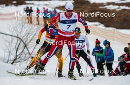 11.01.2014, Chaux-Neuve, France (FRA): Jan Schmid (NOR), Fischer, Start, Rottefella - FIS world cup nordic combined, individual gundersen HS118/10km, Chaux-Neuve (FRA). www.nordicfocus.com. © Becker/NordicFocus. Every downloaded picture is fee-liable.