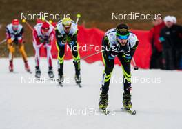 11.01.2014, Chaux-Neuve, France (FRA): Maxime Laheurte (FRA), Fischer, Swix, Rottefella, One Way - FIS world cup nordic combined, individual gundersen HS118/10km, Chaux-Neuve (FRA). www.nordicfocus.com. © Becker/NordicFocus. Every downloaded picture is fee-liable.