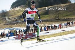 12.01.2014, Chaux-Neuve, France (FRA): Alessandro Pittin (ITA), Fischer, Rottefella, Leki  - FIS world cup nordic combined, team sprint HS118/2x7.5km, Chaux-Neuve (FRA). www.nordicfocus.com. © Becker/NordicFocus. Every downloaded picture is fee-liable.