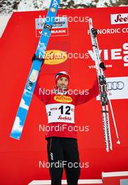 17.01.2014, Seefeld, Austria (AUT): Magnus Moan (NOR) - FIS world cup nordic combined, individual gundersen HS109/5km, Seefeld (AUT). www.nordicfocus.com. © Felgenhauer/NordicFocus. Every downloaded picture is fee-liable.
