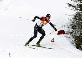 17.01.2014, Seefeld, Austria (AUT): Tim Hug (SUI) - FIS world cup nordic combined, individual gundersen HS109/5km, Seefeld (AUT). www.nordicfocus.com. © Felgenhauer/NordicFocus. Every downloaded picture is fee-liable.