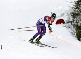 17.01.2014, Seefeld, Austria (AUT): Taihei Kato (JPN) - FIS world cup nordic combined, individual gundersen HS109/5km, Seefeld (AUT). www.nordicfocus.com. © Felgenhauer/NordicFocus. Every downloaded picture is fee-liable.
