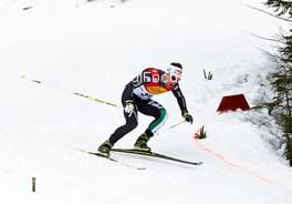 17.01.2014, Seefeld, Austria (AUT): Alessandro Pittin (ITA) - FIS world cup nordic combined, individual gundersen HS109/5km, Seefeld (AUT). www.nordicfocus.com. © Felgenhauer/NordicFocus. Every downloaded picture is fee-liable.