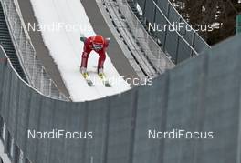 18.01.2014, Seefeld, Austria (AUT): Tobias Haug (GER) - FIS world cup nordic combined, individual gundersen HS109/10km, Seefeld (AUT). www.nordicfocus.com. © Felgenhauer/NordicFocus. Every downloaded picture is fee-liable.