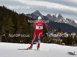 18.01.2014, Seefeld, Austria (AUT): Haavard Klemetsen (NOR) - FIS world cup nordic combined, individual gundersen HS109/10km, Seefeld (AUT). www.nordicfocus.com. © Felgenhauer/NordicFocus. Every downloaded picture is fee-liable.