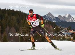 18.01.2014, Seefeld, Austria (AUT): Wolfgang Boesl (GER) - FIS world cup nordic combined, individual gundersen HS109/10km, Seefeld (AUT). www.nordicfocus.com. © Felgenhauer/NordicFocus. Every downloaded picture is fee-liable.