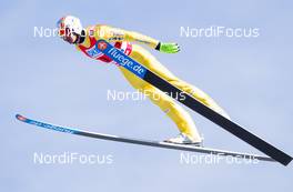 25.01.2014, Oberstdorf, Germany (GER): Sebastian Lacroix (FRA), Salomon, One Way - FIS world cup nordic combined, team HS137/4x5km, Oberstdorf (GER). www.nordicfocus.com. © Laiho/NordicFocus. Every downloaded picture is fee-liable.
