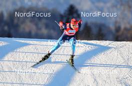 25.01.2014, Oberstdorf, Germany (GER): Denis Isaykin (RUS), Fischer, Swix - FIS world cup nordic combined, team HS137/4x5km, Oberstdorf (GER). www.nordicfocus.com. © Laiho/NordicFocus. Every downloaded picture is fee-liable.