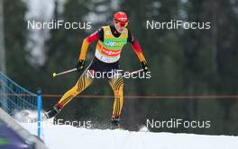 01.03.2014, Lahti, Finland (FIN): Eric Frenzel (GER), Fischer, Leki, Rottefella, Adidas - FIS world cup nordic combined, team sprint HS130/2x7.5km, Lahti (FIN). www.nordicfocus.com. © Laiho/NordicFocus. Every downloaded picture is fee-liable.