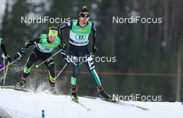 01.03.2014, Lahti, Finland (FIN): Samuel Costa (ITA), Fischer - FIS world cup nordic combined, team sprint HS130/2x7.5km, Lahti (FIN). www.nordicfocus.com. © Laiho/NordicFocus. Every downloaded picture is fee-liable.