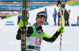 01.03.2014, Lahti, Finland (FIN): Francois Braud (FRA), Fischer, One Way, Rottefella - FIS world cup nordic combined, team sprint HS130/2x7.5km, Lahti (FIN). www.nordicfocus.com. © Laiho/NordicFocus. Every downloaded picture is fee-liable.