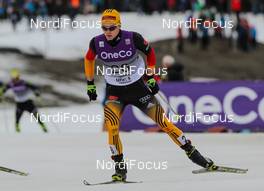 06.03.2014, Trondheim, Norway (NOR): Fabian Riessle (GER), Fischer, One Way, Rottefella, Adidas - FIS world cup nordic combined, individual gundersen HS138/10km, Trondheim (NOR). www.nordicfocus.com. © Laiho/NordicFocus. Every downloaded picture is fee-liable.