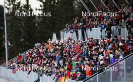 06.03.2014, Trondheim, Norway (NOR): full audience - FIS world cup nordic combined, individual gundersen HS138/10km, Trondheim (NOR). www.nordicfocus.com. © Laiho/NordicFocus. Every downloaded picture is fee-liable.
