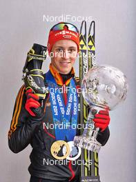 15.03.2014, Falun, Sweden (SWE): Eric Frenzel (GER) - FIS world cup nordic combined, cups, Falun (SWE). www.nordicfocus.com. © Felgenhauer/NordicFocus. Every downloaded picture is fee-liable.