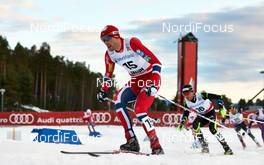 15.03.2014, Falun, Sweden (SWE): Magnus Moan (NOR) - FIS world cup nordic combined, individual gundersen HS100/10km, Falun (SWE). www.nordicfocus.com. © Felgenhauer/NordicFocus. Every downloaded picture is fee-liable.