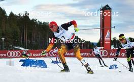 15.03.2014, Falun, Sweden (SWE): Johannes Rydzek (GER) - FIS world cup nordic combined, individual gundersen HS100/10km, Falun (SWE). www.nordicfocus.com. © Felgenhauer/NordicFocus. Every downloaded picture is fee-liable.