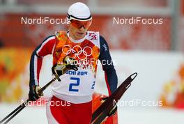18.02.2014, Sochi, Russia (RUS): Haavard Klemetsen (NOR), Fischer, Swix, Alpina, Rottefella - XXII. Olympic Winter Games Sochi 2014, nordic combined, individual gundersen HS140/10km, Sochi (RUS). www.nordicfocus.com. © NordicFocus. Every downloaded picture is fee-liable.