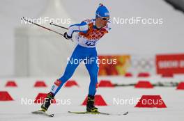 18.02.2014, Sochi, Russia (RUS): Armin Bauer (ITA), Fischer - XXII. Olympic Winter Games Sochi 2014, nordic combined, individual gundersen HS140/10km, Sochi (RUS). www.nordicfocus.com. © NordicFocus. Every downloaded picture is fee-liable.