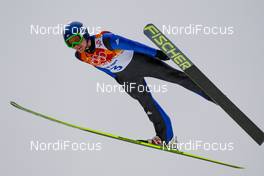 18.02.2014, Sochi, Russia (RUS): Ivan Panin (RUS), Fischer, Skigo, Rottefella, Adidas - XXII. Olympic Winter Games Sochi 2014, nordic combined, individual gundersen HS140/10km, Sochi (RUS). www.nordicfocus.com. © NordicFocus. Every downloaded picture is fee-liable.