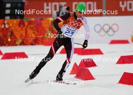 18.02.2014, Sochi, Russia (RUS): Mario Stecher (AUT), Madshus, Leki, Rottefella, Loeffler - XXII. Olympic Winter Games Sochi 2014, nordic combined, individual gundersen HS140/10km, Sochi (RUS). www.nordicfocus.com. © NordicFocus. Every downloaded picture is fee-liable.