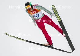 18.02.2014, Sochi, Russia (RUS): Johannes Rydzek (GER), Fischer, Swix, Rottefella, Adidas - XXII. Olympic Winter Games Sochi 2014, nordic combined, individual gundersen HS140/10km, Sochi (RUS). www.nordicfocus.com. © NordicFocus. Every downloaded picture is fee-liable.