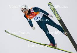 18.02.2014, Sochi, Russia (RUS): Hideaki Nagai (JPN), Fischer, Swix, Rottefella - XXII. Olympic Winter Games Sochi 2014, nordic combined, individual gundersen HS140/10km, Sochi (RUS). www.nordicfocus.com. © NordicFocus. Every downloaded picture is fee-liable.