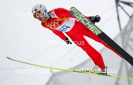 18.02.2014, Sochi, Russia (RUS): Francois Braud (FRA), Fischer, One Way, Rottefella - XXII. Olympic Winter Games Sochi 2014, nordic combined, individual gundersen HS140/10km, Sochi (RUS). www.nordicfocus.com. © NordicFocus. Every downloaded picture is fee-liable.