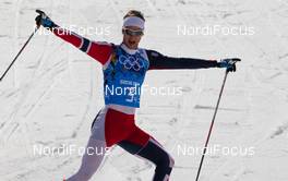 20.02.2014, Sochi, Russia (RUS): Joergen Graabak (NOR), Fischer, Swix, Alpina, Rottefella - XXII. Olympic Winter Games Sochi 2014, nordic combined, team HS140/4x5km, Sochi (RUS). www.nordicfocus.com. © NordicFocus. Every downloaded picture is fee-liable.