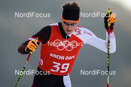 15.02.2014, Sochi, Russia (RUS): Bernhard Gruber (AUT), Fischer, Rottefella, Loeffler - XXII. Olympic Winter Games Sochi 2014, nordic combined, training, Sochi (RUS). www.nordicfocus.com. © NordicFocus. Every downloaded picture is fee-liable.
