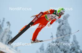 30.11.2014, Ruka, Finland (FIN): Gasper Berlot (SLO) - FIS world cup nordic combined, team sprint HS142/2x7.5km, Ruka (FIN). www.nordicfocus.com. © Laiho/NordicFocus. Every downloaded picture is fee-liable.