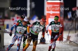 29.11.2014, Ruka, Finland (FIN): (l-r) - FIS world cup nordic combined, team sprint HS142/2x7.5km, Ruka (FIN). www.nordicfocus.com. © Felgenhauer/NordicFocus. Every downloaded picture is fee-liable.