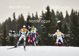 07.12.2014, Lillehammer, Norway (NOR): Miroslav Dvorak (CZE), Taihei Kato (JPN), Sindre Ure Soetvik (NOR), (l-r)  - FIS world cup nordic combined, individual gundersen HS138/10km, Lillehammer (NOR). www.nordicfocus.com. © Felgenhauer/NordicFocus. Every downloaded picture is fee-liable.