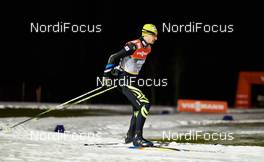 19.12.2014, Ramsau, Austria (AUT): Sebastian Lacroix (FRA), testing skis - FIS world cup nordic combined, training, Ramsau (AUT). www.nordicfocus.com. © Felgenhauer/NordicFocus. Every downloaded picture is fee-liable.
