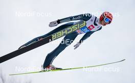 06.01.2014, Bischofshofen, Austria (AUT): Karl Geiger (GER), Fischer - FIS world cup ski jumping, four hills tournament, individual HS140, Bischofshofen (AUT). www.nordicfocus.com. © Laiho/NordicFocus. Every downloaded picture is fee-liable.