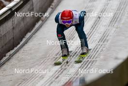05.01.2014, Bischofshofen, Austria (AUT): Karl Geiger (GER), Fischer - FIS world cup ski jumping, four hills tournament, individual HS140 qualification, Bischofshofen (AUT). www.nordicfocus.com. © Laiho/NordicFocus. Every downloaded picture is fee-liable.