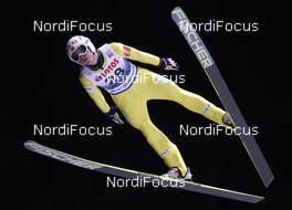 16.01.2014, Wisla, Poland (POL): Rune Velta (NOR), Fischer - FIS world cup ski jumping, individual HS134, Wisla (POL). www.nordicfocus.com. © Domanski/NordicFocus. Every downloaded picture is fee-liable.