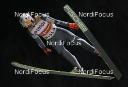 16.01.2014, Wisla, Poland (POL): Kamil Stoch (POL), Fischer - FIS world cup ski jumping, individual HS134, Wisla (POL). www.nordicfocus.com. © Domanski/NordicFocus. Every downloaded picture is fee-liable.