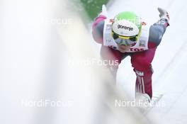 16.01.2014, Wisla, Poland (POL): Peter Prevc (SLO), Elan - FIS world cup ski jumping, individual HS134, Wisla (POL). www.nordicfocus.com. © Domanski/NordicFocus. Every downloaded picture is fee-liable.