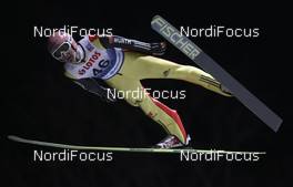 16.01.2014, Wisla, Poland (POL): Severin Freund (GER), Fischer - FIS world cup ski jumping, individual HS134, Wisla (POL). www.nordicfocus.com. © Domanski/NordicFocus. Every downloaded picture is fee-liable.