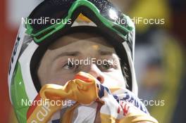 01.02.2014, Willingen, Germany (GER): Peter Prevc (SLO), Elan - FIS world cup ski jumping, individual HS145, Willingen (GER). www.nordicfocus.com. © Domanski/NordicFocus. Every downloaded picture is fee-liable.