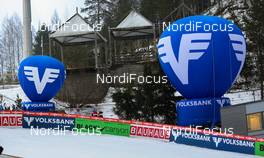 02.03.2014, Lahti, Finland (FIN): advertisements at the stadium - FIS world cup ski jumping, individual HS130, Lahti (FIN). www.nordicfocus.com. © Laiho/NordicFocus. Every downloaded picture is fee-liable.