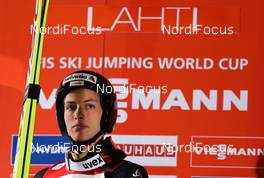 28.02.2014, Lahti, Finland (FIN): Gregor Deschwanden (SUI), Fischer - FIS world cup ski jumping, individual HS130, Lahti (FIN). www.nordicfocus.com. © Laiho/NordicFocus. Every downloaded picture is fee-liable.