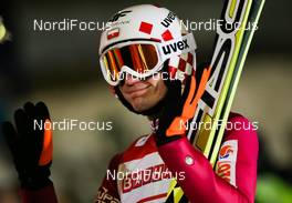 28.02.2014, Lahti, Finland (FIN): Kamil Stoch (POL), Fischer - FIS world cup ski jumping, individual HS130, Lahti (FIN). www.nordicfocus.com. © Laiho/NordicFocus. Every downloaded picture is fee-liable.