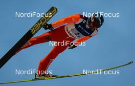 01.03.2014, Lahti, Finland (FIN): Dimitry Vassiliev (RUS), Fischer - FIS world cup ski jumping, team HS130, Lahti (FIN). www.nordicfocus.com. © Laiho/NordicFocus. Every downloaded picture is fee-liable.